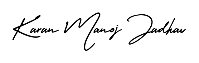 Create a beautiful signature design for name Karan Manoj Jadhav. With this signature (AmerikaSignatureDemo-Regular) fonts, you can make a handwritten signature for free. Karan Manoj Jadhav signature style 3 images and pictures png