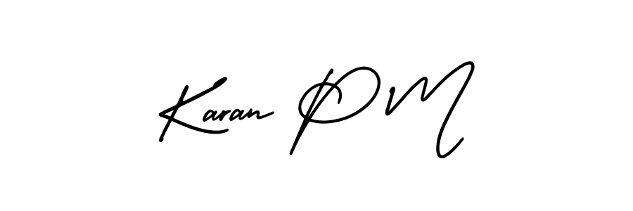 Once you've used our free online signature maker to create your best signature AmerikaSignatureDemo-Regular style, it's time to enjoy all of the benefits that Karan P M name signing documents. Karan P M signature style 3 images and pictures png