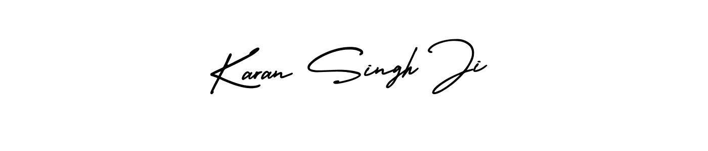 How to make Karan Singh Ji name signature. Use AmerikaSignatureDemo-Regular style for creating short signs online. This is the latest handwritten sign. Karan Singh Ji signature style 3 images and pictures png