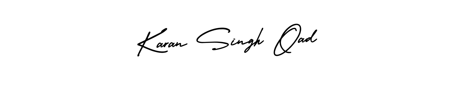 You can use this online signature creator to create a handwritten signature for the name Karan Singh Oad. This is the best online autograph maker. Karan Singh Oad signature style 3 images and pictures png