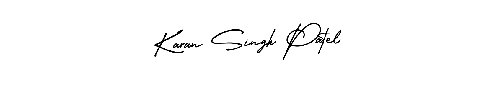 How to make Karan Singh Patel name signature. Use AmerikaSignatureDemo-Regular style for creating short signs online. This is the latest handwritten sign. Karan Singh Patel signature style 3 images and pictures png