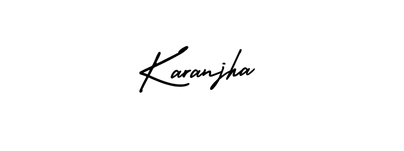 Make a short Karanjha signature style. Manage your documents anywhere anytime using AmerikaSignatureDemo-Regular. Create and add eSignatures, submit forms, share and send files easily. Karanjha signature style 3 images and pictures png