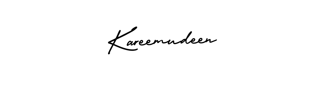 Similarly AmerikaSignatureDemo-Regular is the best handwritten signature design. Signature creator online .You can use it as an online autograph creator for name Kareemudeen. Kareemudeen signature style 3 images and pictures png