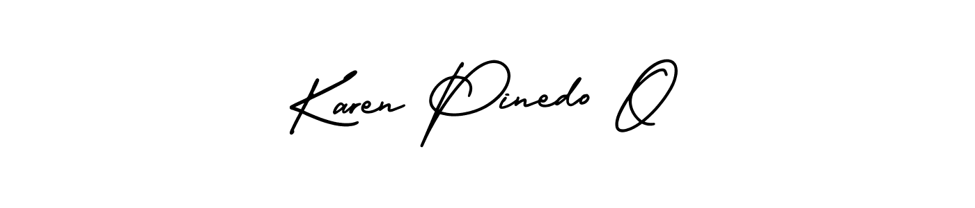 Make a beautiful signature design for name Karen Pinedo O. Use this online signature maker to create a handwritten signature for free. Karen Pinedo O signature style 3 images and pictures png