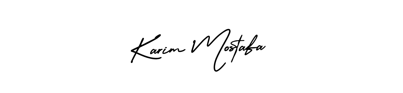 This is the best signature style for the Karim Mostafa name. Also you like these signature font (AmerikaSignatureDemo-Regular). Mix name signature. Karim Mostafa signature style 3 images and pictures png