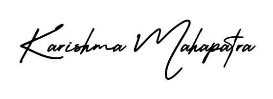 Download transparent PNG signature for name Karishma Mahapatra styled with AmerikaSignatureDemo-Regular font. Ready to paste directly into PDF and Word agreements. Karishma Mahapatra signature style 3 images and pictures png