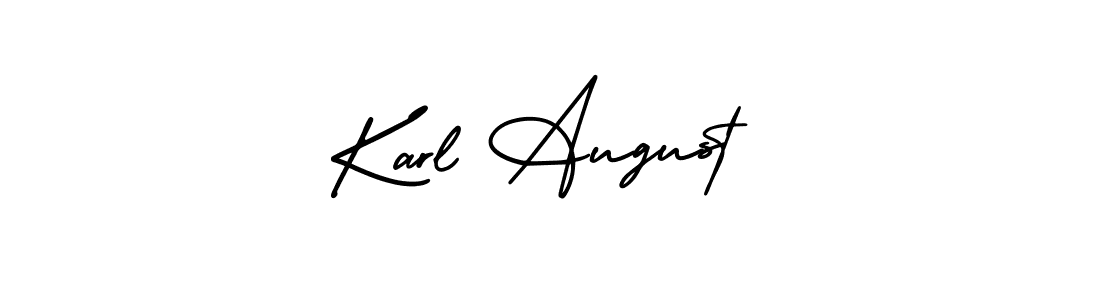 Best and Professional Signature Style for Karl August. AmerikaSignatureDemo-Regular Best Signature Style Collection. Karl August signature style 3 images and pictures png