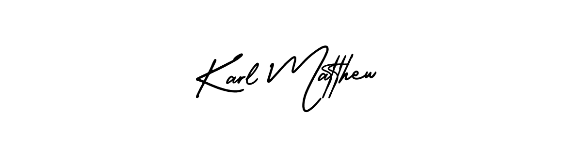 Make a beautiful signature design for name Karl Matthew. With this signature (AmerikaSignatureDemo-Regular) style, you can create a handwritten signature for free. Karl Matthew signature style 3 images and pictures png