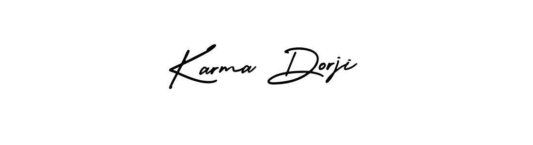 Also You can easily find your signature by using the search form. We will create Karma Dorji name handwritten signature images for you free of cost using AmerikaSignatureDemo-Regular sign style. Karma Dorji signature style 3 images and pictures png