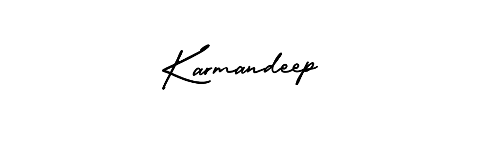 AmerikaSignatureDemo-Regular is a professional signature style that is perfect for those who want to add a touch of class to their signature. It is also a great choice for those who want to make their signature more unique. Get Karmandeep name to fancy signature for free. Karmandeep signature style 3 images and pictures png