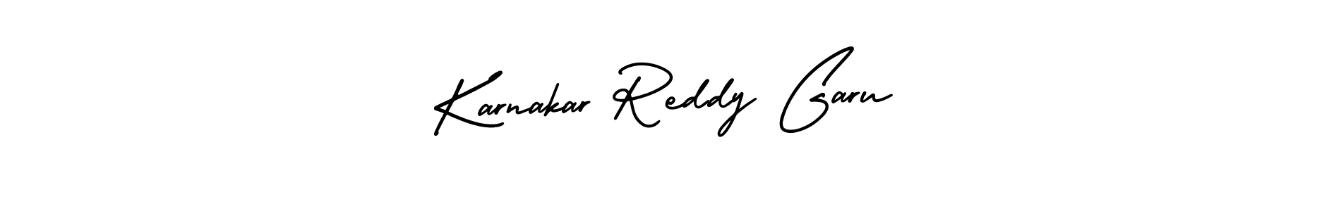 Also You can easily find your signature by using the search form. We will create Karnakar Reddy Garu name handwritten signature images for you free of cost using AmerikaSignatureDemo-Regular sign style. Karnakar Reddy Garu signature style 3 images and pictures png