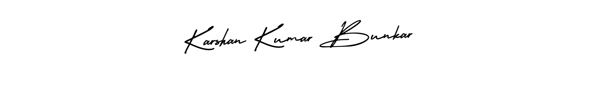 Once you've used our free online signature maker to create your best signature AmerikaSignatureDemo-Regular style, it's time to enjoy all of the benefits that Karshan Kumar Bunkar name signing documents. Karshan Kumar Bunkar signature style 3 images and pictures png