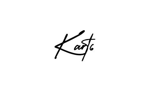 How to make Kart6 signature? AmerikaSignatureDemo-Regular is a professional autograph style. Create handwritten signature for Kart6 name. Kart6 signature style 3 images and pictures png