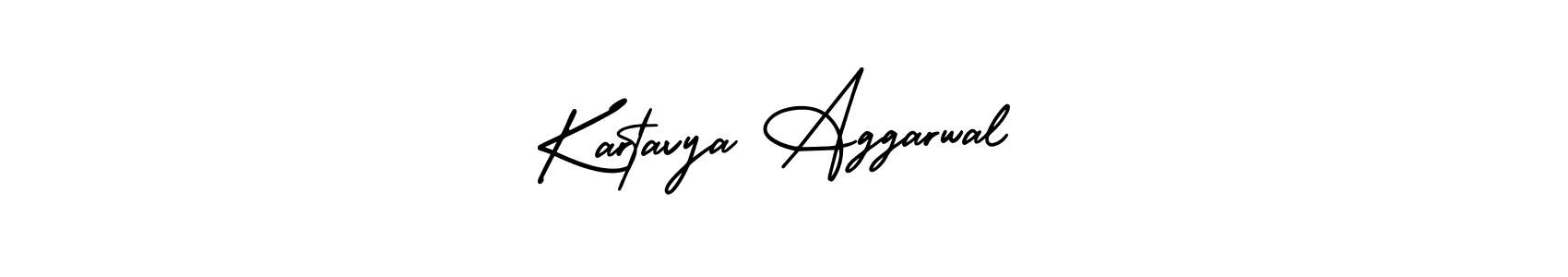 Make a beautiful signature design for name Kartavya Aggarwal. With this signature (AmerikaSignatureDemo-Regular) style, you can create a handwritten signature for free. Kartavya Aggarwal signature style 3 images and pictures png