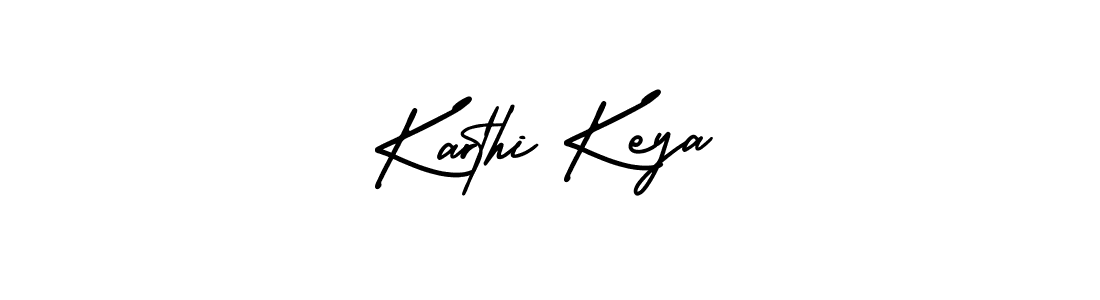 This is the best signature style for the Karthi Keya name. Also you like these signature font (AmerikaSignatureDemo-Regular). Mix name signature. Karthi Keya signature style 3 images and pictures png