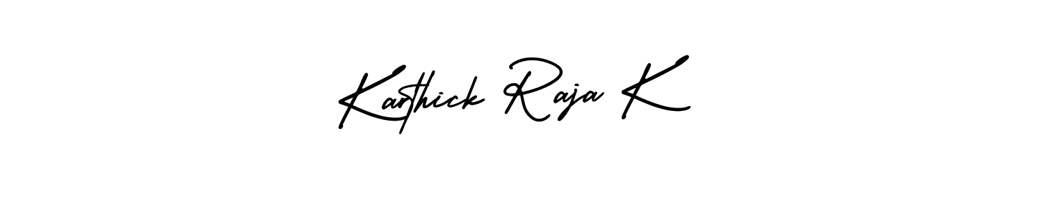 Similarly AmerikaSignatureDemo-Regular is the best handwritten signature design. Signature creator online .You can use it as an online autograph creator for name Karthick Raja K. Karthick Raja K signature style 3 images and pictures png