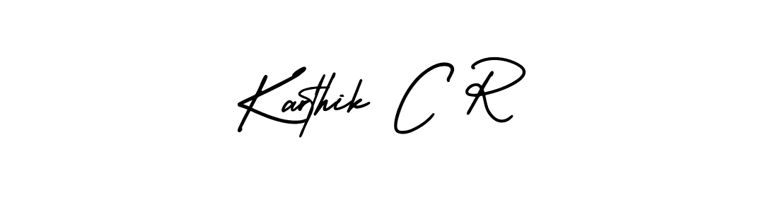 You can use this online signature creator to create a handwritten signature for the name Karthik C R. This is the best online autograph maker. Karthik C R signature style 3 images and pictures png