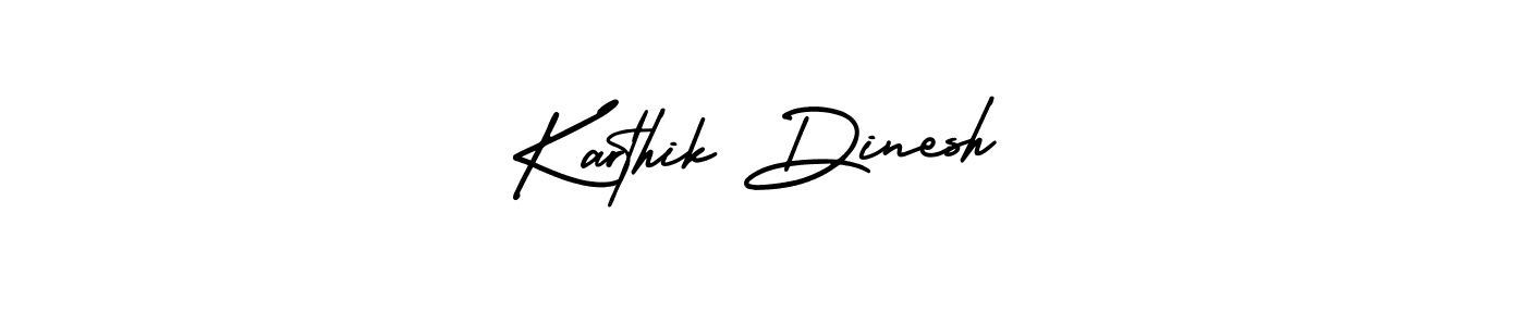 How to make Karthik Dinesh signature? AmerikaSignatureDemo-Regular is a professional autograph style. Create handwritten signature for Karthik Dinesh name. Karthik Dinesh signature style 3 images and pictures png