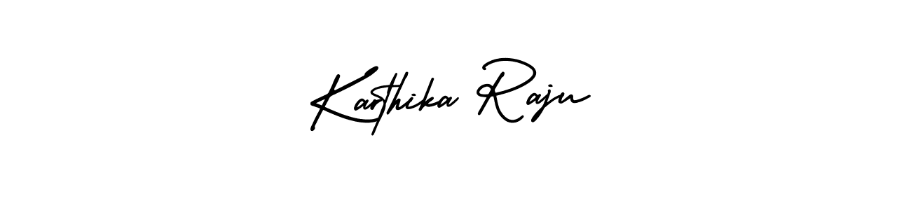 Make a short Karthika Raju signature style. Manage your documents anywhere anytime using AmerikaSignatureDemo-Regular. Create and add eSignatures, submit forms, share and send files easily. Karthika Raju signature style 3 images and pictures png
