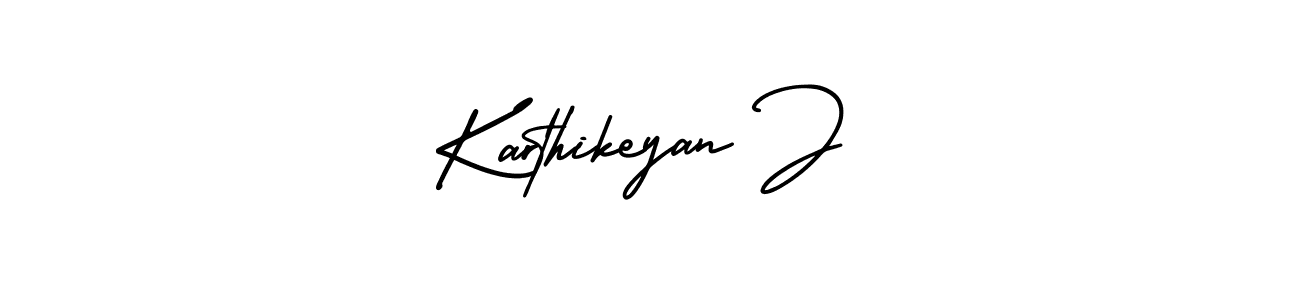 AmerikaSignatureDemo-Regular is a professional signature style that is perfect for those who want to add a touch of class to their signature. It is also a great choice for those who want to make their signature more unique. Get Karthikeyan J name to fancy signature for free. Karthikeyan J signature style 3 images and pictures png