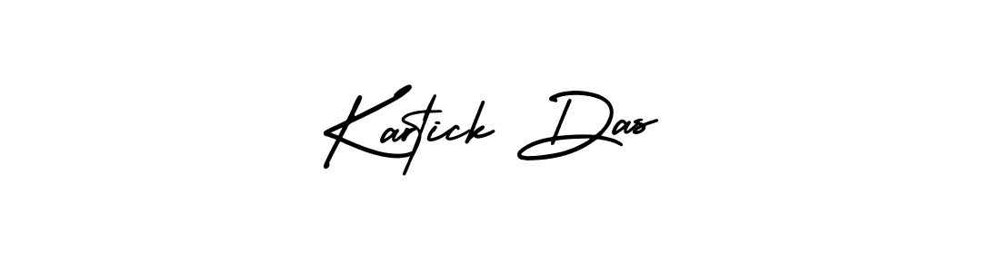 How to make Kartick Das name signature. Use AmerikaSignatureDemo-Regular style for creating short signs online. This is the latest handwritten sign. Kartick Das signature style 3 images and pictures png