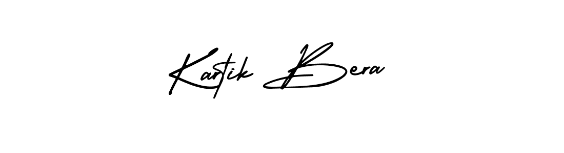 Kartik Bera stylish signature style. Best Handwritten Sign (AmerikaSignatureDemo-Regular) for my name. Handwritten Signature Collection Ideas for my name Kartik Bera. Kartik Bera signature style 3 images and pictures png