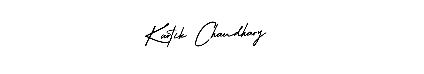 This is the best signature style for the Kartik Chaudhary  name. Also you like these signature font (AmerikaSignatureDemo-Regular). Mix name signature. Kartik Chaudhary  signature style 3 images and pictures png