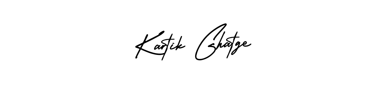 It looks lik you need a new signature style for name Kartik Ghatge. Design unique handwritten (AmerikaSignatureDemo-Regular) signature with our free signature maker in just a few clicks. Kartik Ghatge signature style 3 images and pictures png