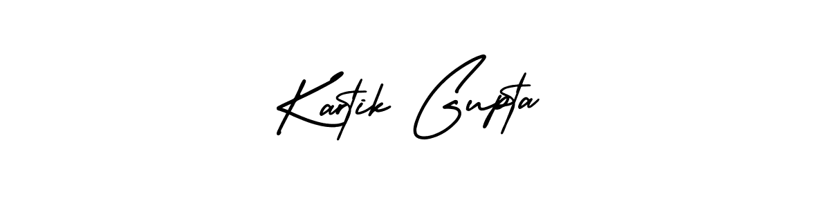 Kartik Gupta stylish signature style. Best Handwritten Sign (AmerikaSignatureDemo-Regular) for my name. Handwritten Signature Collection Ideas for my name Kartik Gupta. Kartik Gupta signature style 3 images and pictures png
