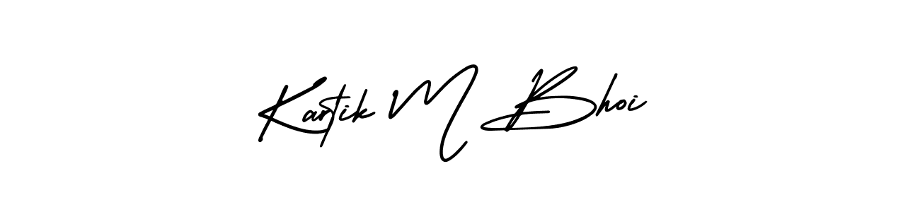 Also we have Kartik M Bhoi name is the best signature style. Create professional handwritten signature collection using AmerikaSignatureDemo-Regular autograph style. Kartik M Bhoi signature style 3 images and pictures png