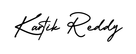 Create your official email sign-off with Kartik Reddy name in AmerikaSignatureDemo-Regular style. Crisp, clean, and perfectly legible across all screens. Kartik Reddy signature style 3 images and pictures png