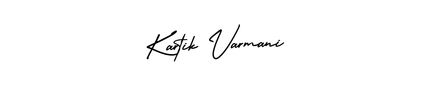 You can use this online signature creator to create a handwritten signature for the name Kartik Varmani. This is the best online autograph maker. Kartik Varmani signature style 3 images and pictures png