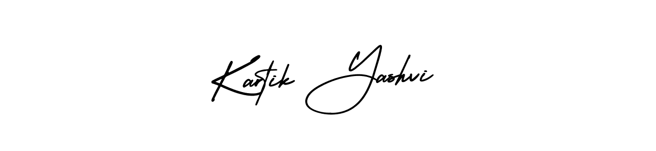 How to make Kartik Yashvi signature? AmerikaSignatureDemo-Regular is a professional autograph style. Create handwritten signature for Kartik Yashvi name. Kartik Yashvi signature style 3 images and pictures png