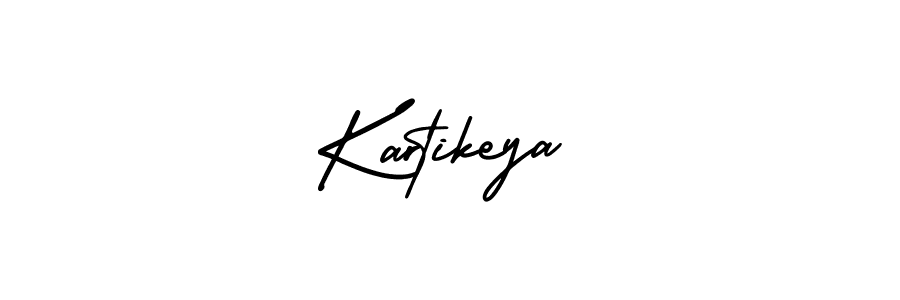 Make a beautiful signature design for name Kartikeya. With this signature (AmerikaSignatureDemo-Regular) style, you can create a handwritten signature for free. Kartikeya signature style 3 images and pictures png