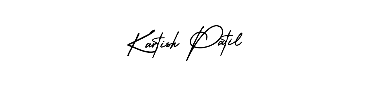 AmerikaSignatureDemo-Regular is a professional signature style that is perfect for those who want to add a touch of class to their signature. It is also a great choice for those who want to make their signature more unique. Get Kartish Patil name to fancy signature for free. Kartish Patil signature style 3 images and pictures png