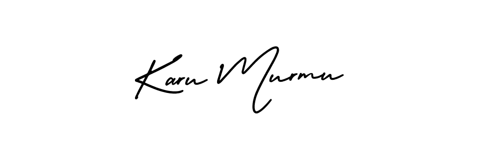 Best and Professional Signature Style for Karu Murmu. AmerikaSignatureDemo-Regular Best Signature Style Collection. Karu Murmu signature style 3 images and pictures png