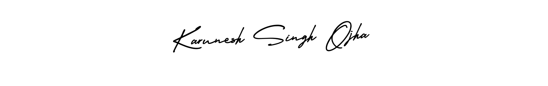 How to Draw Karunesh Singh Ojha signature style? AmerikaSignatureDemo-Regular is a latest design signature styles for name Karunesh Singh Ojha. Karunesh Singh Ojha signature style 3 images and pictures png