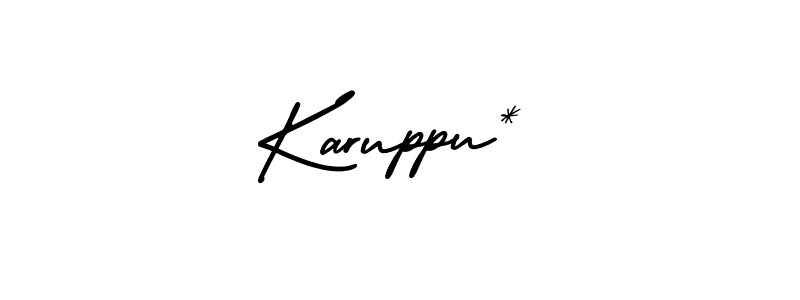 You can use this online signature creator to create a handwritten signature for the name Karuppu*. This is the best online autograph maker. Karuppu* signature style 3 images and pictures png