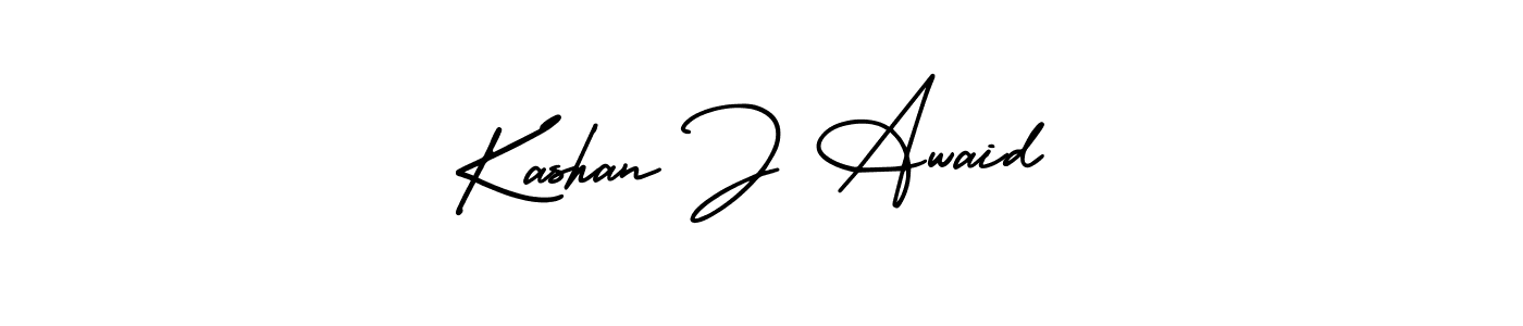Best and Professional Signature Style for Kashan J Awaid. AmerikaSignatureDemo-Regular Best Signature Style Collection. Kashan J Awaid signature style 3 images and pictures png