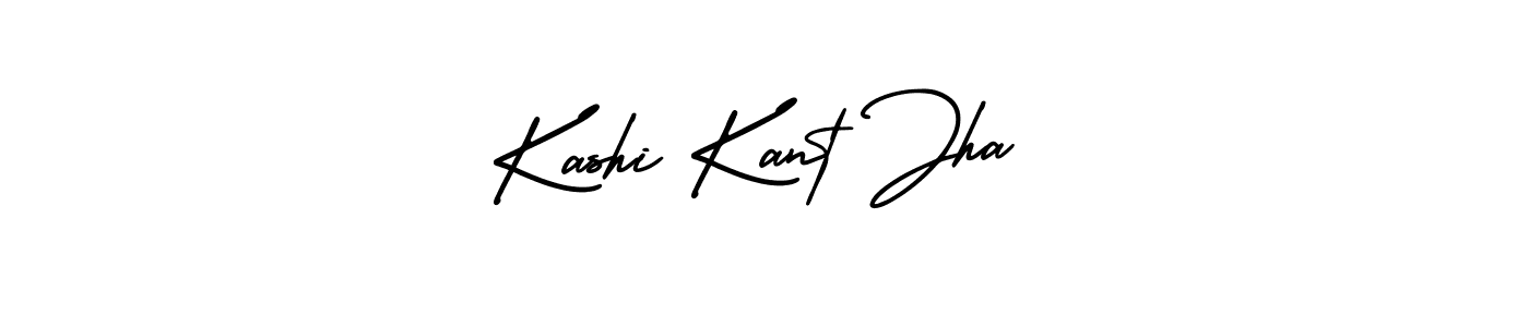 Design your own signature with our free online signature maker. With this signature software, you can create a handwritten (AmerikaSignatureDemo-Regular) signature for name Kashi Kant Jha. Kashi Kant Jha signature style 3 images and pictures png