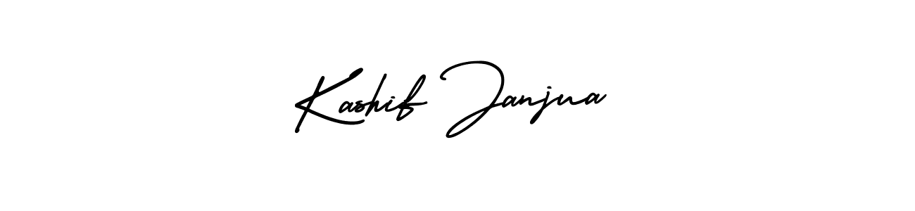 Kashif Janjua stylish signature style. Best Handwritten Sign (AmerikaSignatureDemo-Regular) for my name. Handwritten Signature Collection Ideas for my name Kashif Janjua. Kashif Janjua signature style 3 images and pictures png