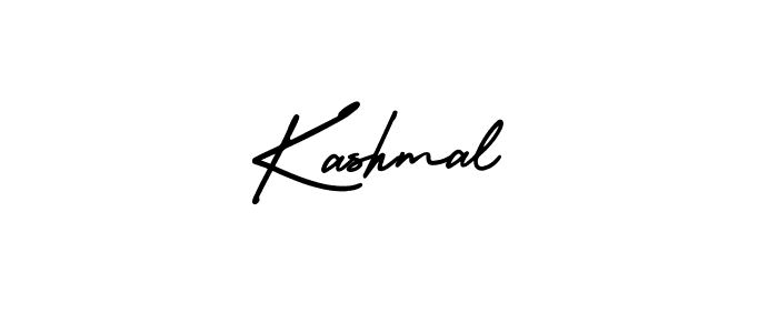 Use a signature maker to create a handwritten signature online. With this signature software, you can design (AmerikaSignatureDemo-Regular) your own signature for name Kashmal. Kashmal signature style 3 images and pictures png