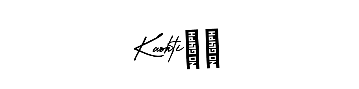 How to make Kashti❤️ signature? AmerikaSignatureDemo-Regular is a professional autograph style. Create handwritten signature for Kashti❤️ name. Kashti❤️ signature style 3 images and pictures png