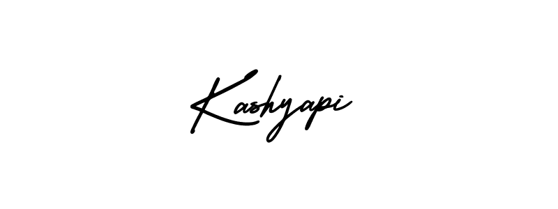 How to make Kashyapi signature? AmerikaSignatureDemo-Regular is a professional autograph style. Create handwritten signature for Kashyapi name. Kashyapi signature style 3 images and pictures png