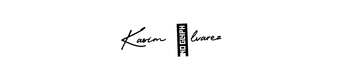 Best and Professional Signature Style for Kasim Álvarez. AmerikaSignatureDemo-Regular Best Signature Style Collection. Kasim Álvarez signature style 3 images and pictures png