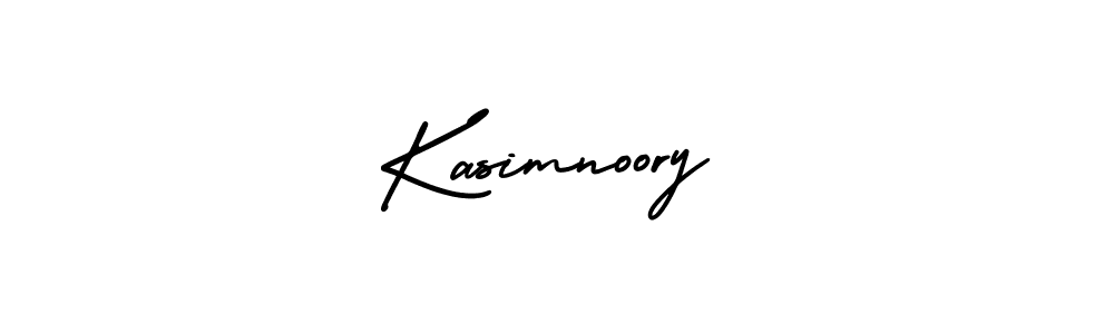 It looks lik you need a new signature style for name Kasimnoory. Design unique handwritten (AmerikaSignatureDemo-Regular) signature with our free signature maker in just a few clicks. Kasimnoory signature style 3 images and pictures png