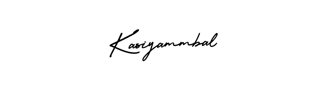 How to make Kasiyammbal name signature. Use AmerikaSignatureDemo-Regular style for creating short signs online. This is the latest handwritten sign. Kasiyammbal signature style 3 images and pictures png