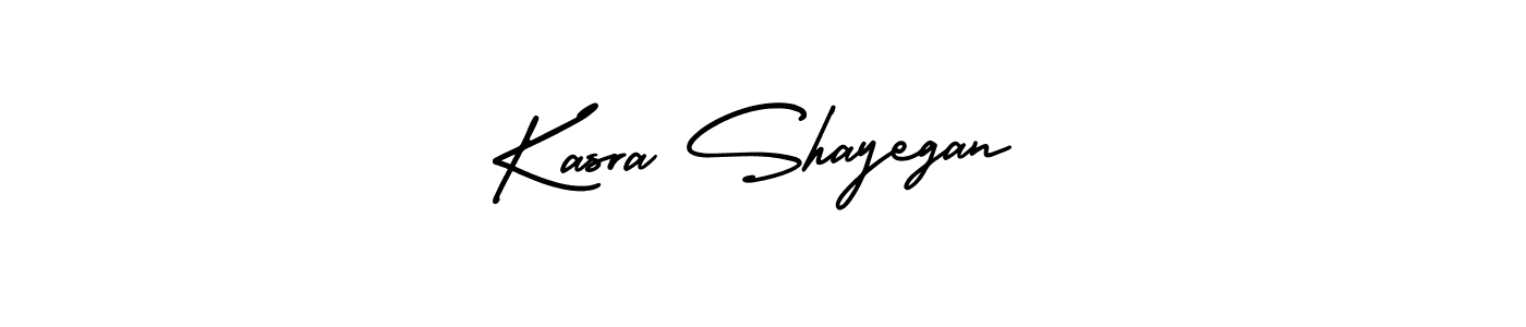 Make a beautiful signature design for name Kasra Shayegan. With this signature (AmerikaSignatureDemo-Regular) style, you can create a handwritten signature for free. Kasra Shayegan signature style 3 images and pictures png