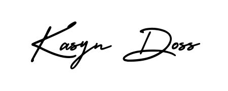 Make a beautiful signature design for name Kasyn Doss. Use this online signature maker to create a handwritten signature for free. Kasyn Doss signature style 3 images and pictures png
