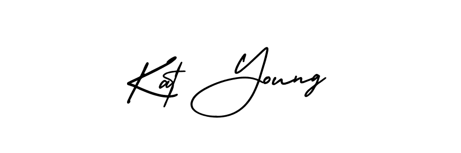if you are searching for the best signature style for your name Kat Young. so please give up your signature search. here we have designed multiple signature styles  using AmerikaSignatureDemo-Regular. Kat Young signature style 3 images and pictures png